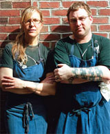 CHEFS KRISTA KERN DESJARLAIS AND ERIK DESJARLAIS