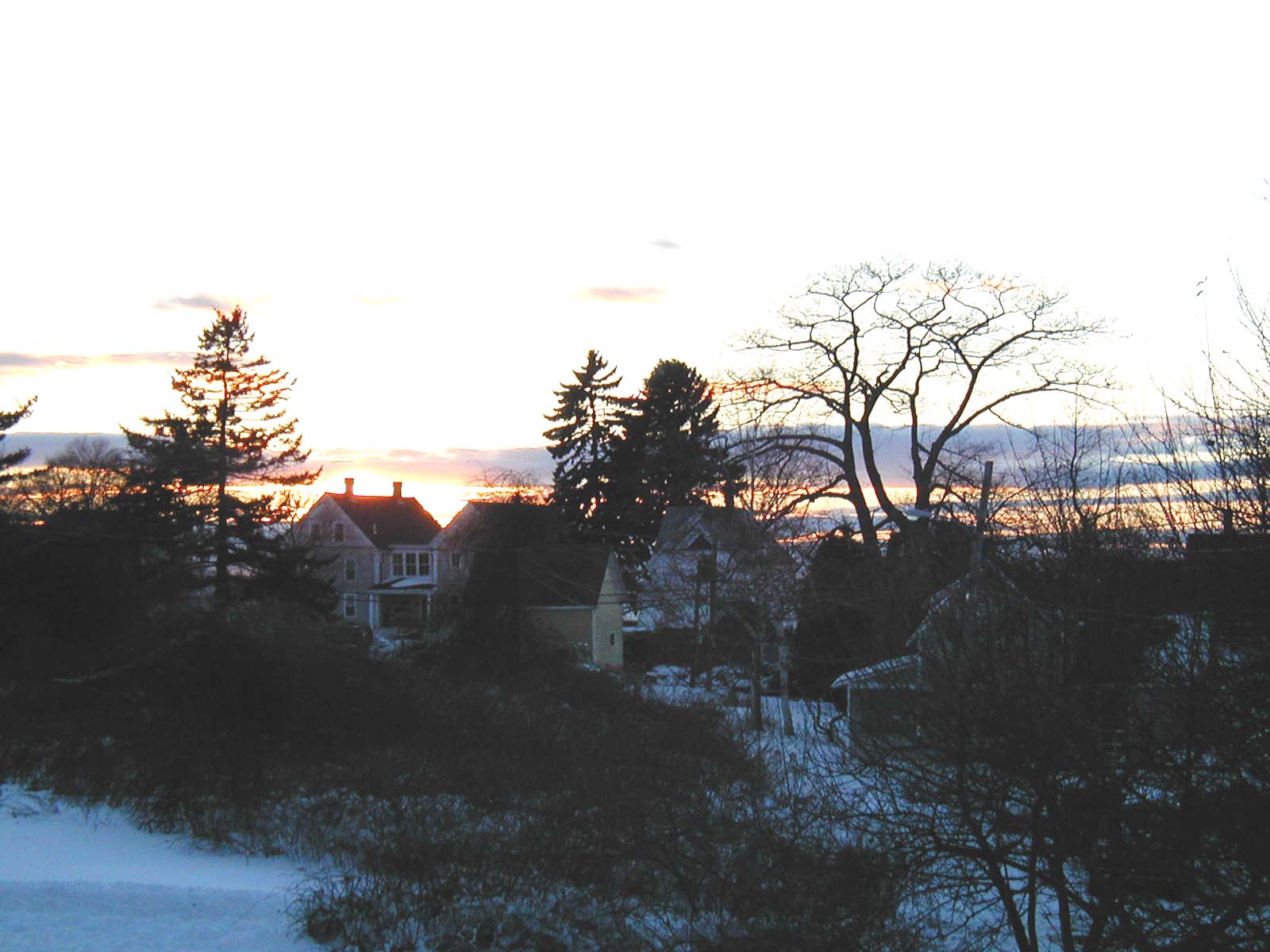 [Winter sunset]